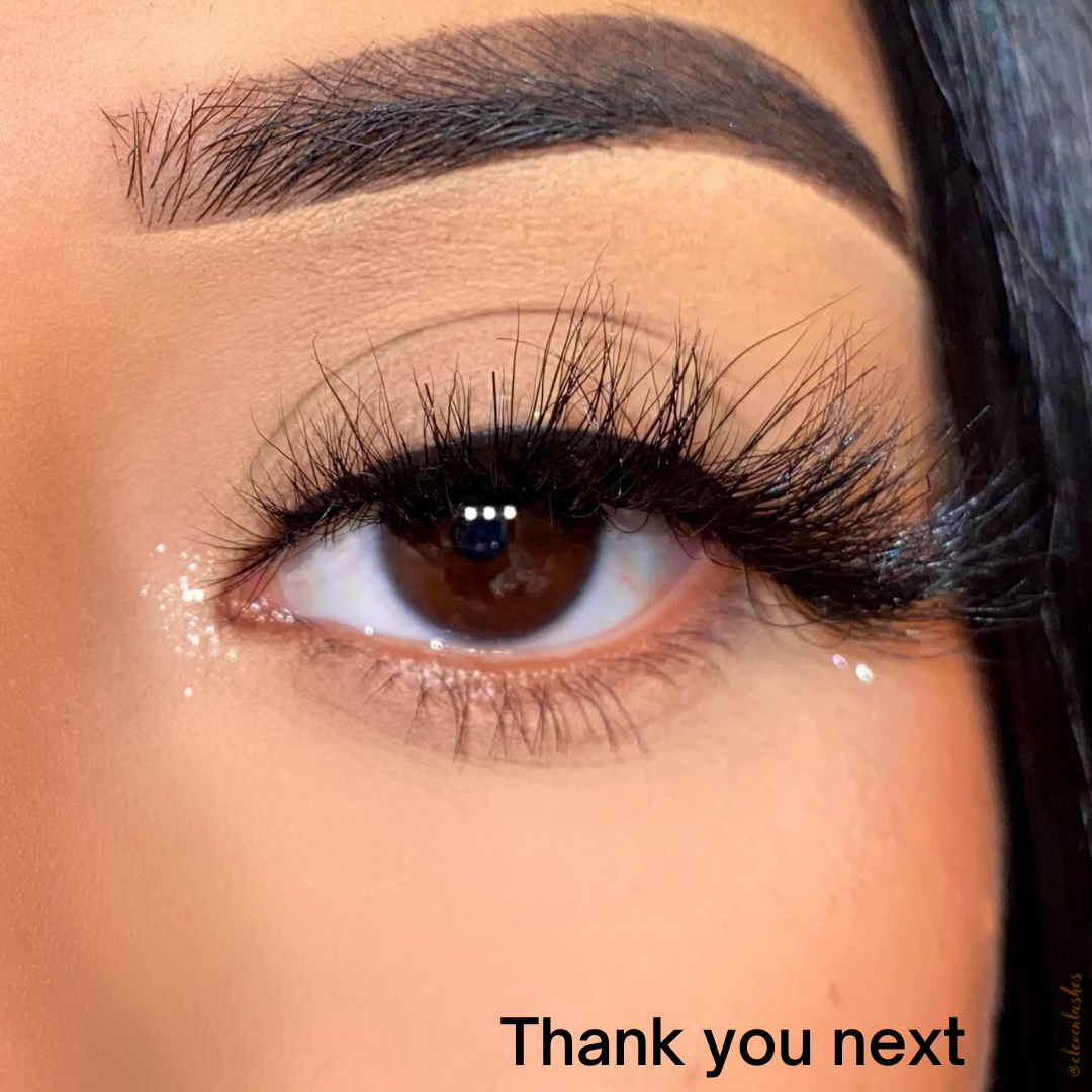 Thank You, Next lashes